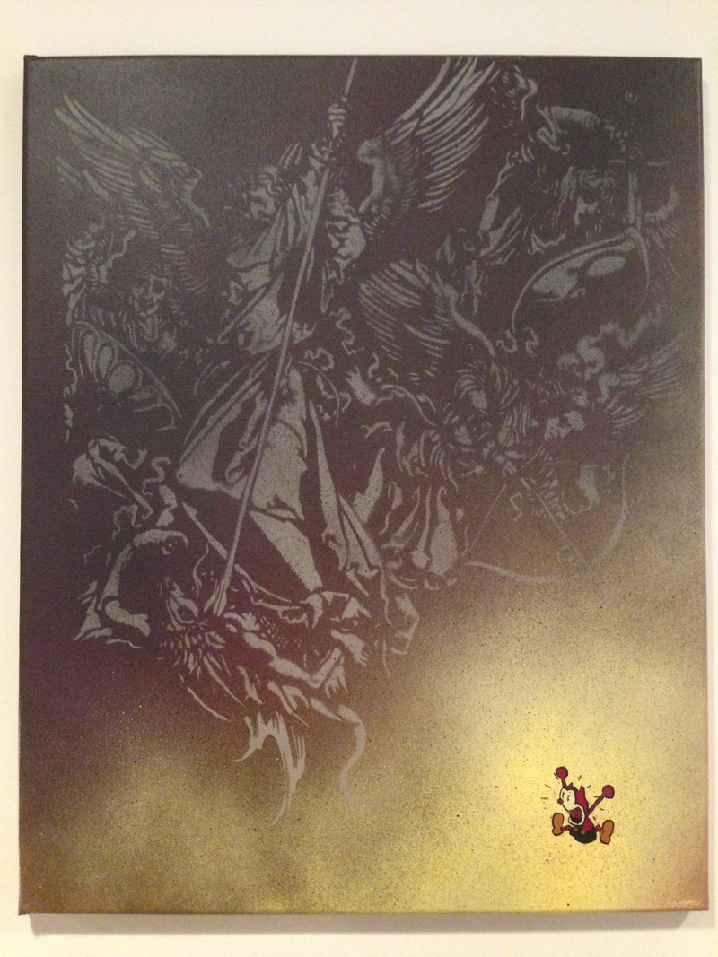 Based on a woodcut by Alberecht Durer, Hellboy Vol 1